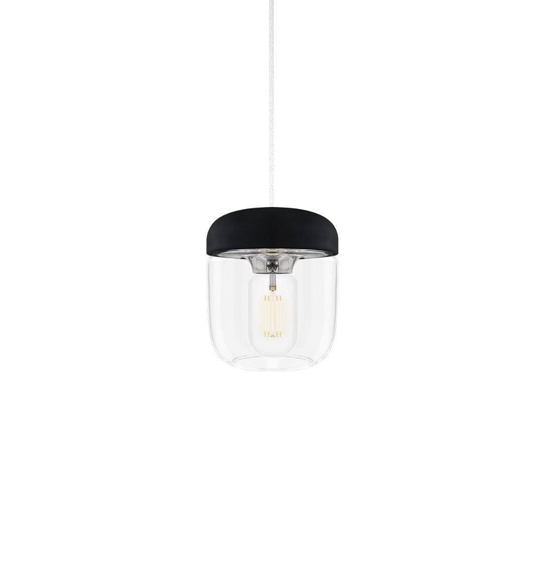 Acorn lampa black steel, VITA