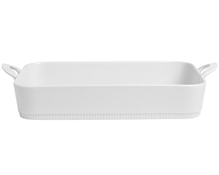 Toulouse Ugnsform 34x24,5 cm Vit