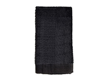Handduk Svart Classic 50x100 cm