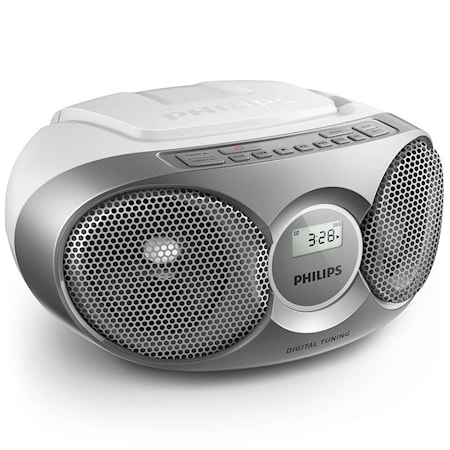 Philips Boombox CD/Radio Silver