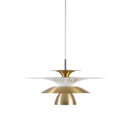 Picasso Pendel Mässing LED 38 cm