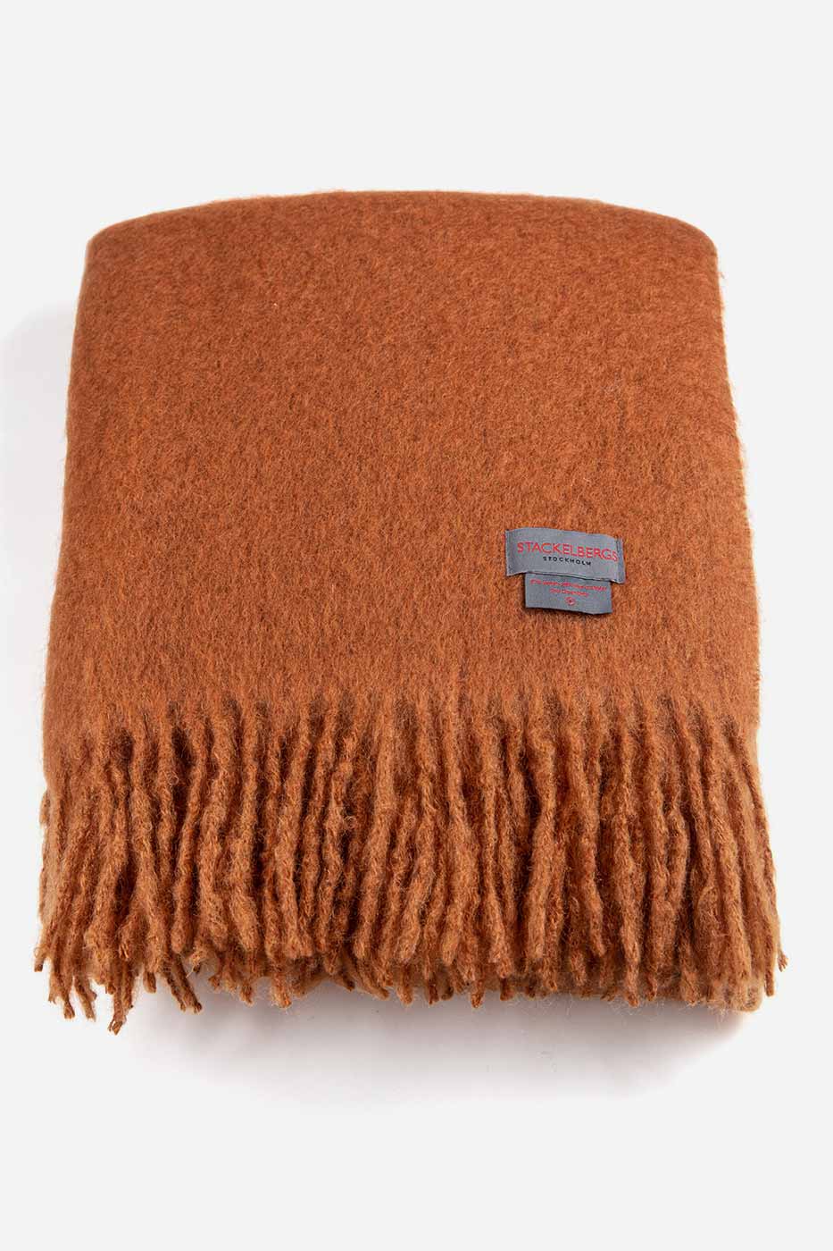 Pläd Terracotta 130x170 mohair