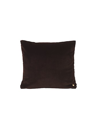 Corduroy Prydnadskudde Chocolate 45x45 cm