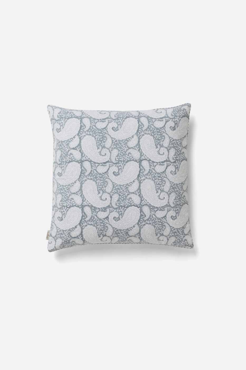 Kuddfodral Big Paisley Cashmere Blue 50x50 cm