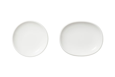 Raami Liten Tallrik Vit 2 set