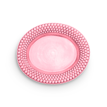 Bubbles Ovalt Fat Rosa 35 cm