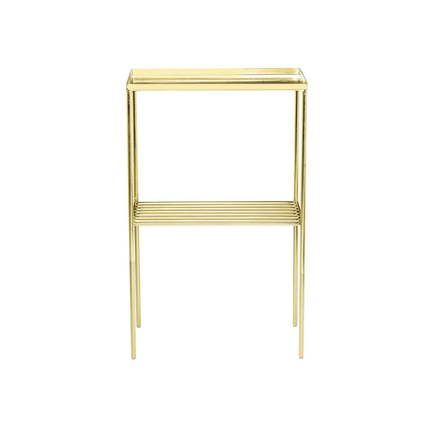 Avlastningsbord GRID guld, Bloomingville