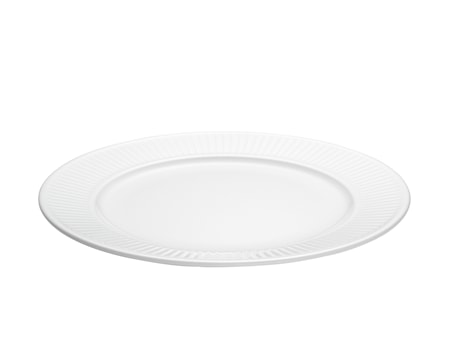 Plissé Tallrik Flat Ø 22 cm Vit