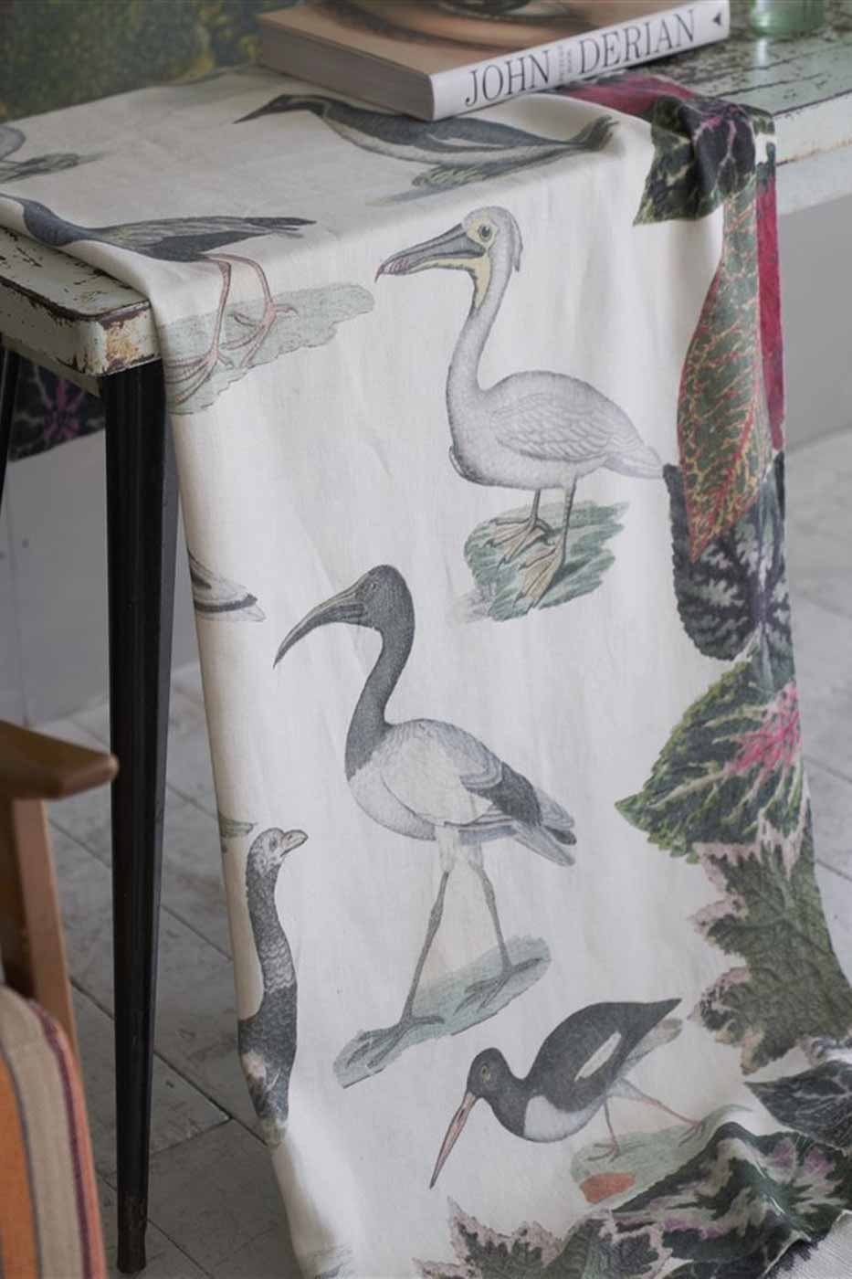 Pläd Birds of a Feather 130x180 linne