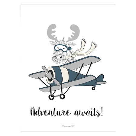 Affisch Adventure