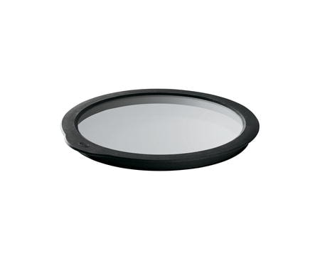 Glaslock klar/svart 20 cm