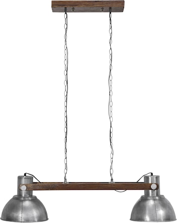 Taklampa Ashby Double Silver