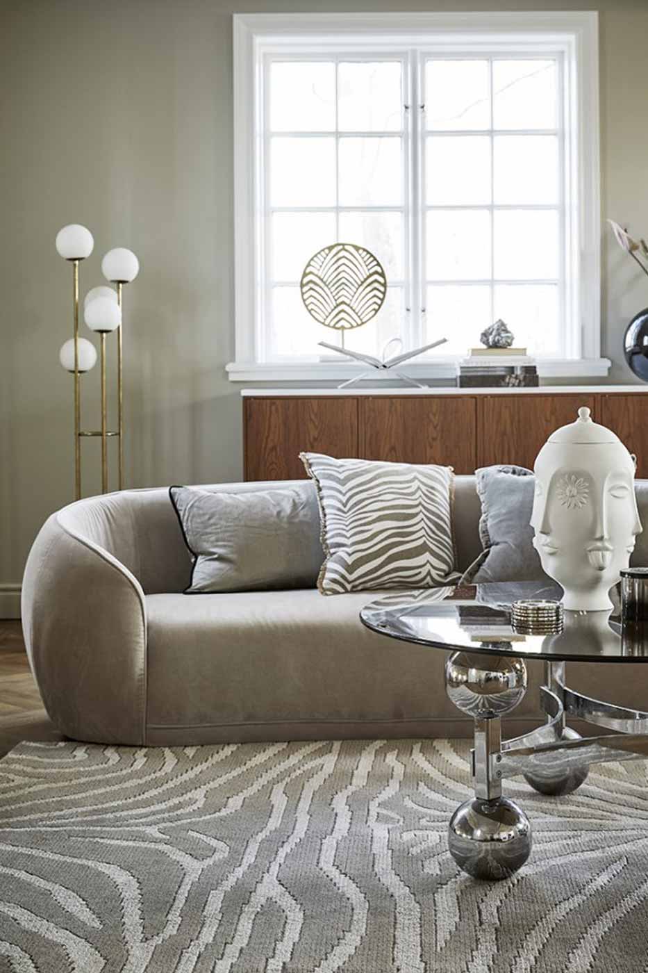 Matta Zebra 200x300cm Greige linen