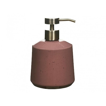Vintage Tvålpump Stengods Dusty Berry
