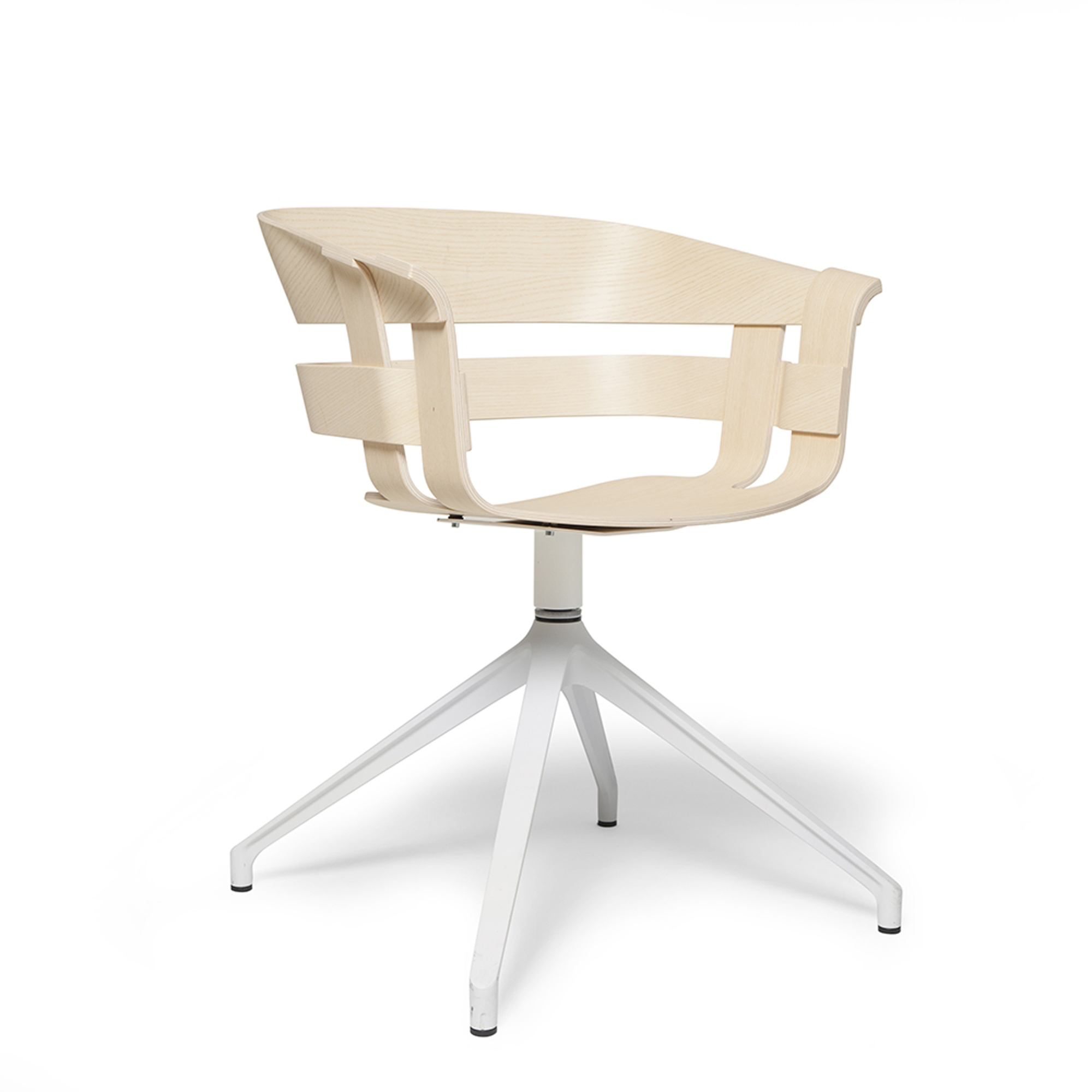 Design House Stockholm Stol Wick snurr ask/vit