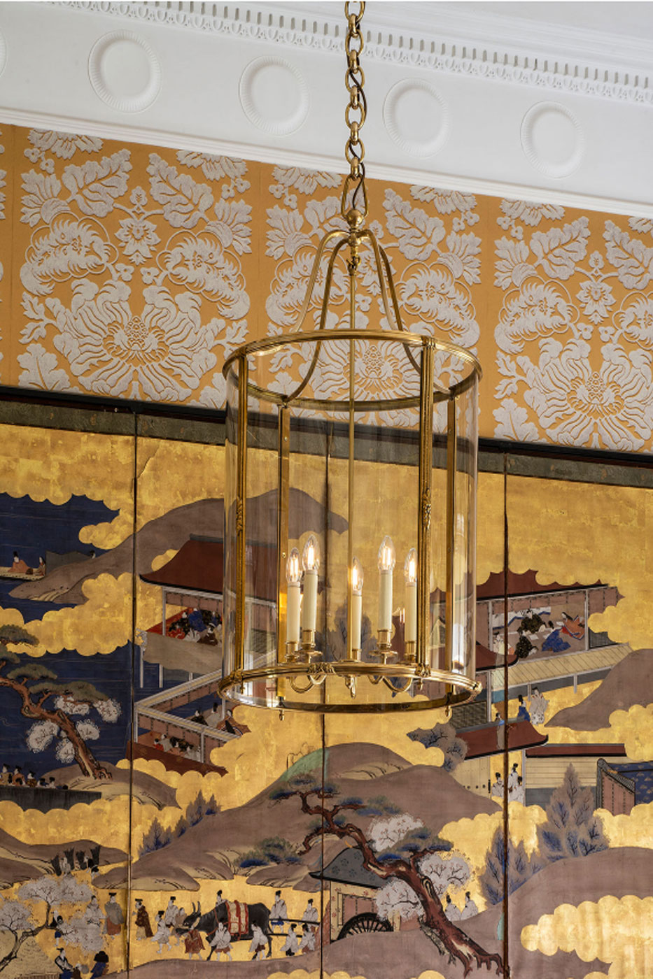 Taklampa Exbury Lantern Mässing