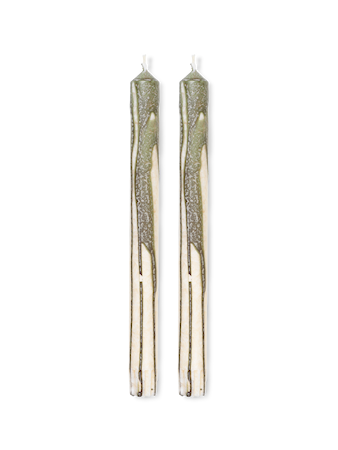 Duo Ljus 2-pack Olivgrön