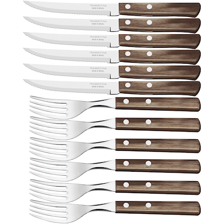 Churrasco Grillbestickset 12 delar