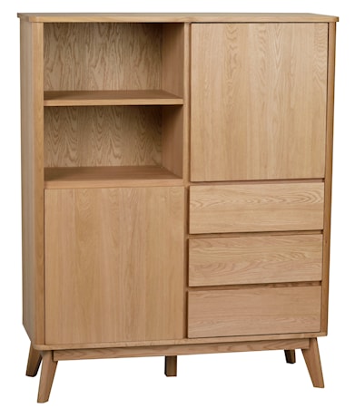 Yumi Skåp Lackad Ek 138 cm