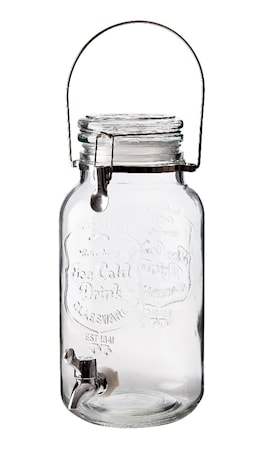 Dryckesdispenser med lock 4 L