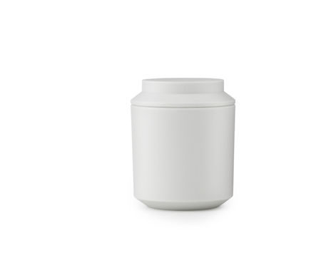 Geo Burk med lock Frost Ø 8 cm