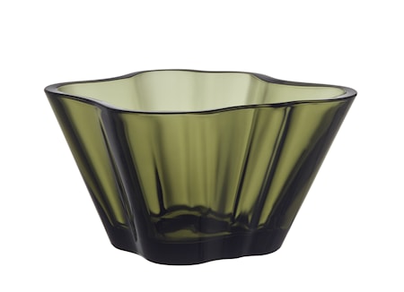 Aalto skål 75 mm mossgrön