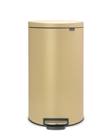 Soptunna med Pedal & Plasterinnerhink Guld 30 L