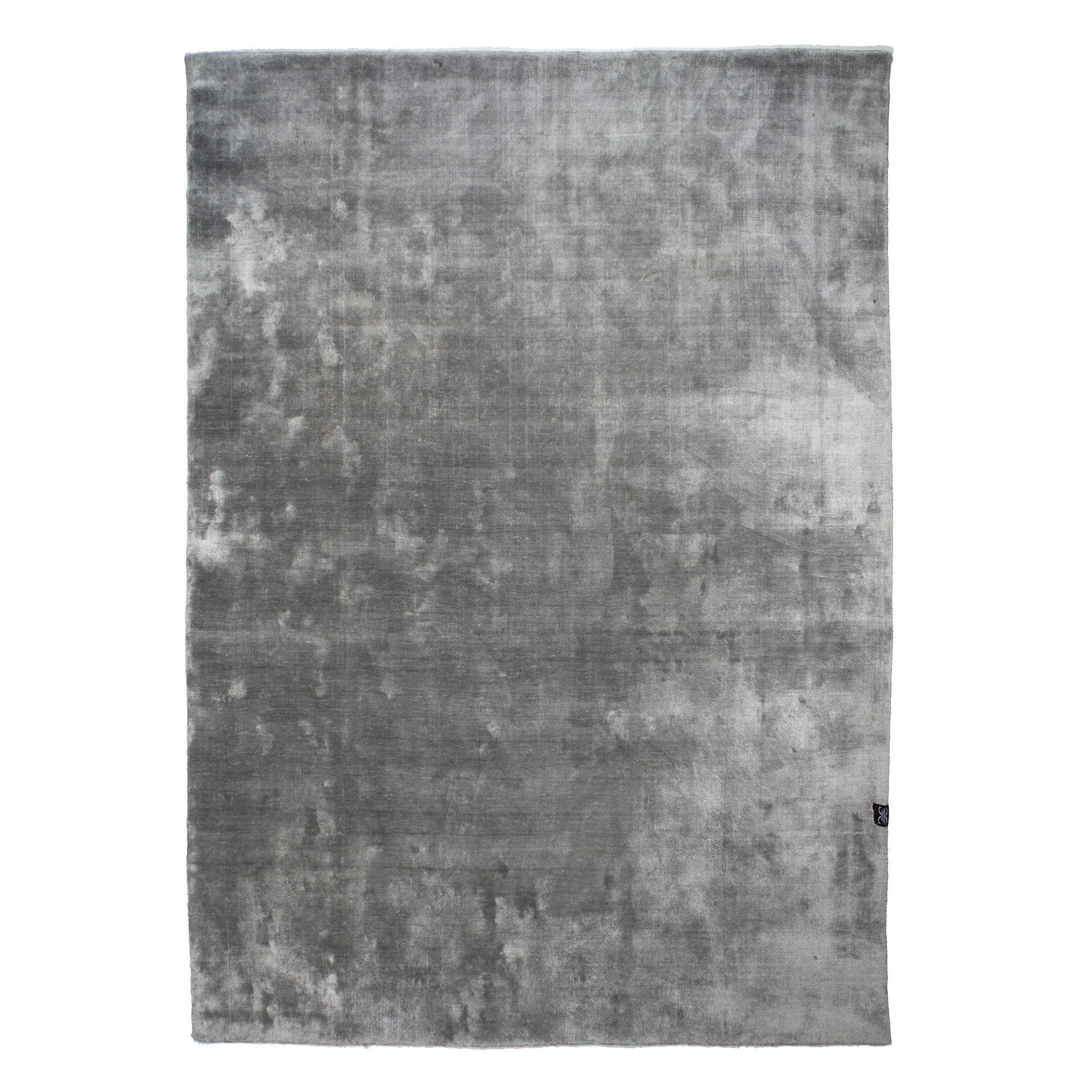 Viskosmatta VELVET TENCEL silver 200 x 300 cm, Classic Collection