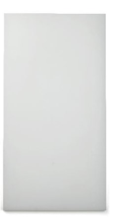 Skärbräda 49x25cm, vit