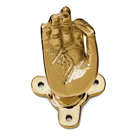 Hand Väggkrok Mässing S