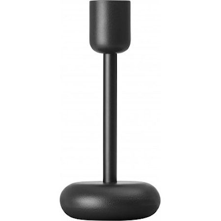 Nappula ljusstake Mörkgrå 183 mm