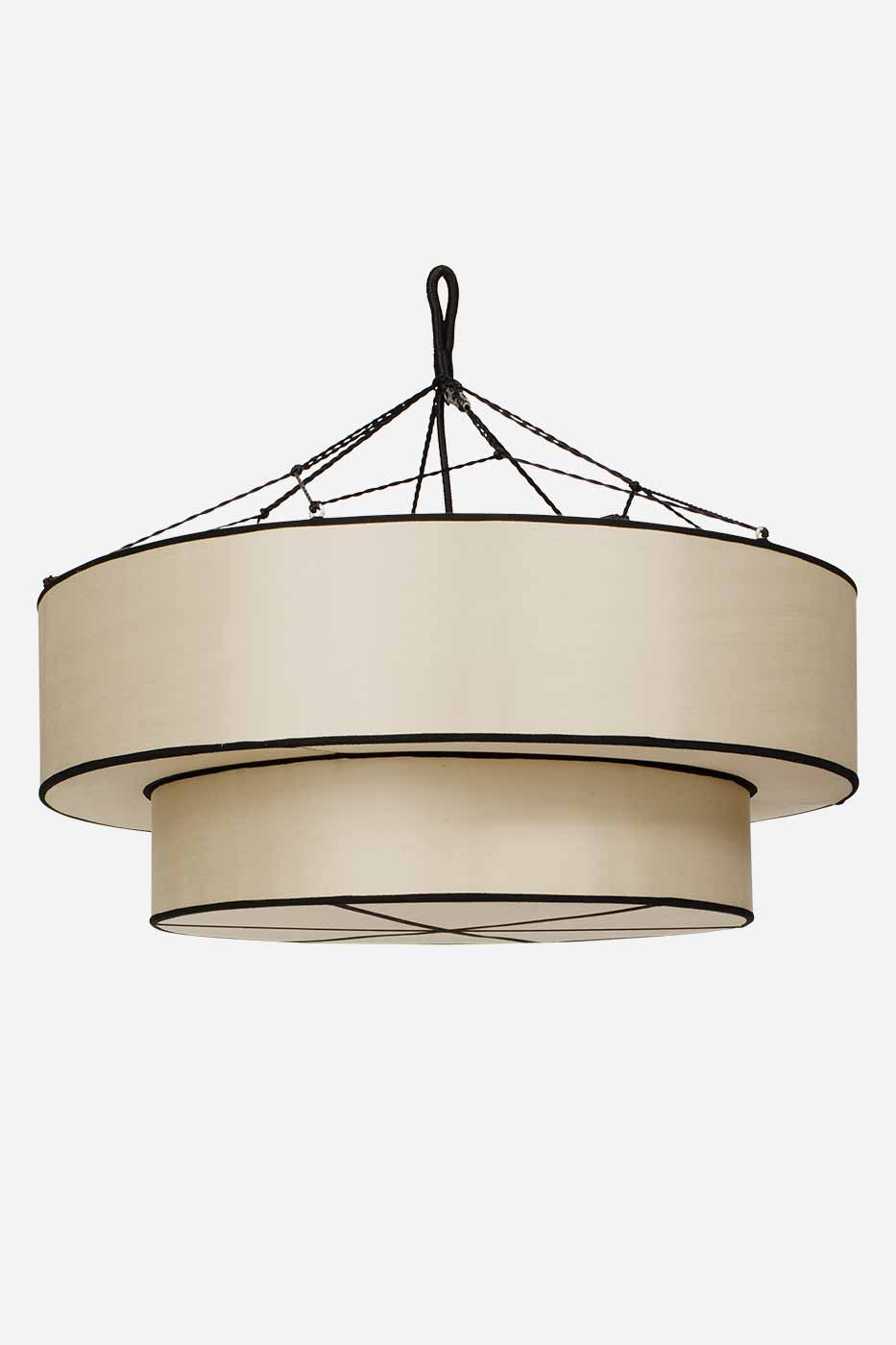 Taklampa silk Top hat 75x30 classic