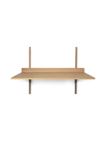 Sector Skrivbord Ek Mässing Svart 87x45.1 cm