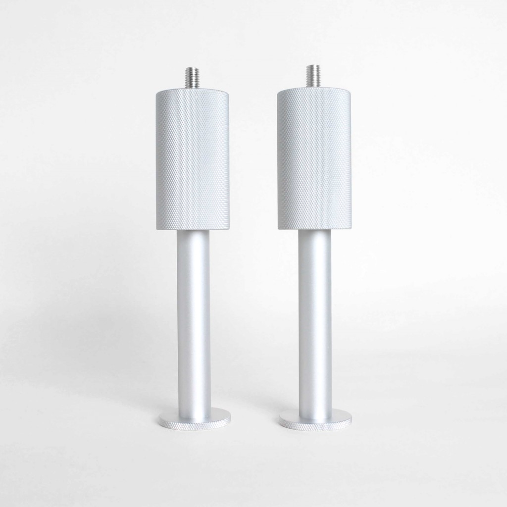 Prettypegs Greta 170 möbelben 4-pack silver