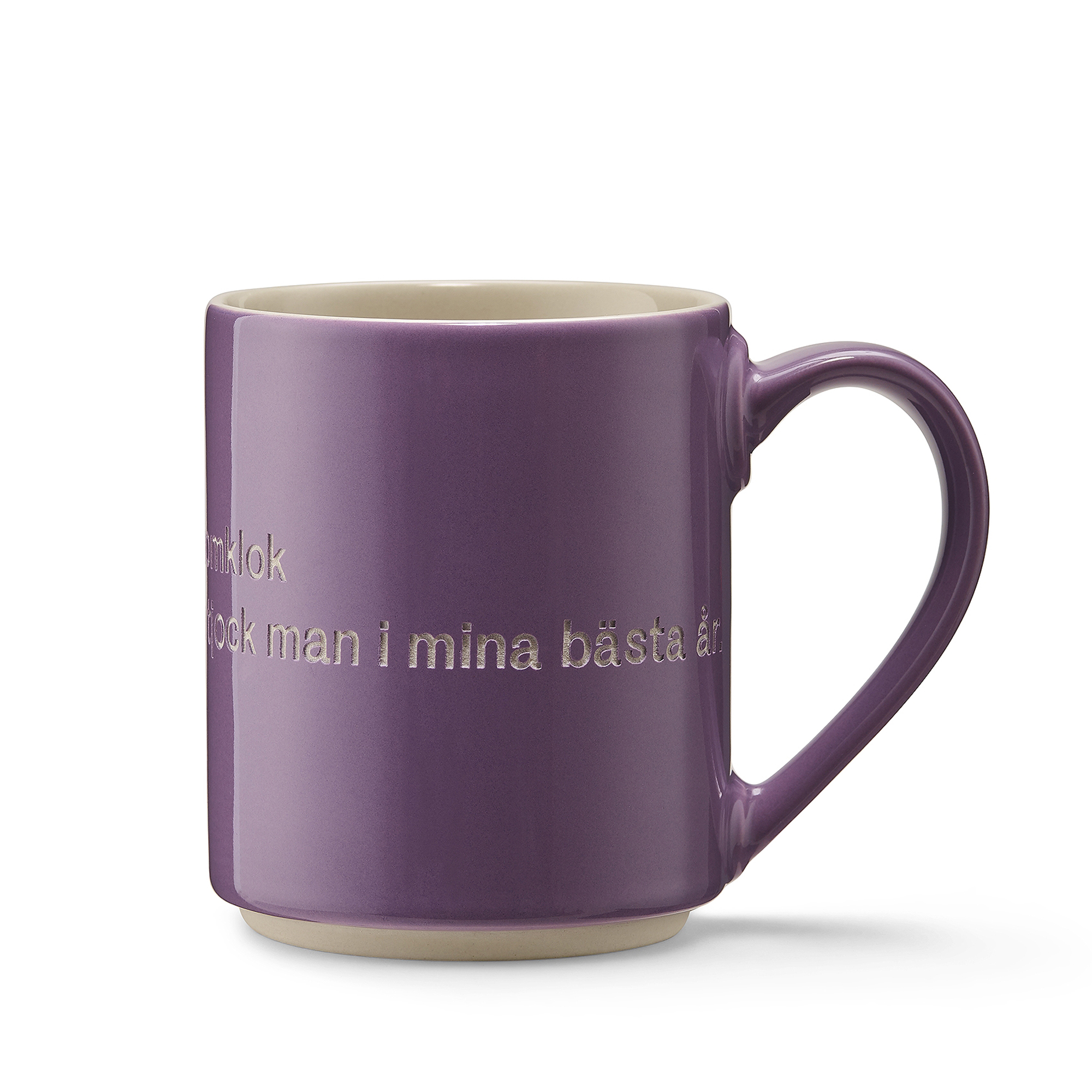 Design House Stockholm Mugg Astrid Vacker lila