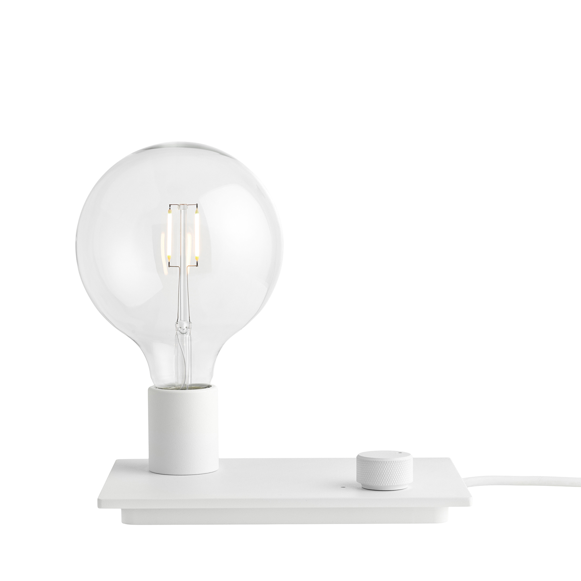 Muuto Lampa Control vit LED