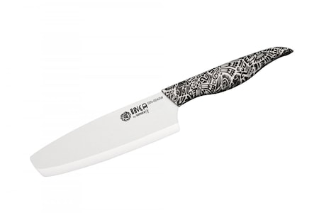 INCA Keramisk Nakirikniv 16,5cm Vit