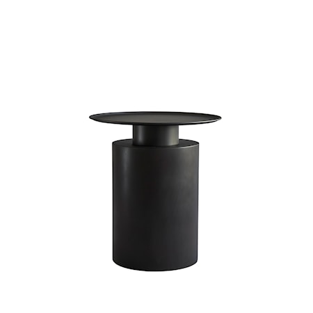 Pillar Soffbord Tall Burned Black