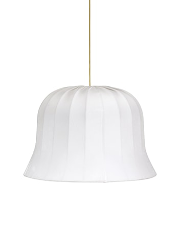 Bell Sammet Vit 45cm