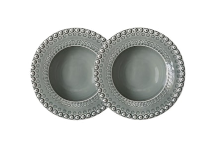 DAISY Soppskål Cement 21 cm 2-pack