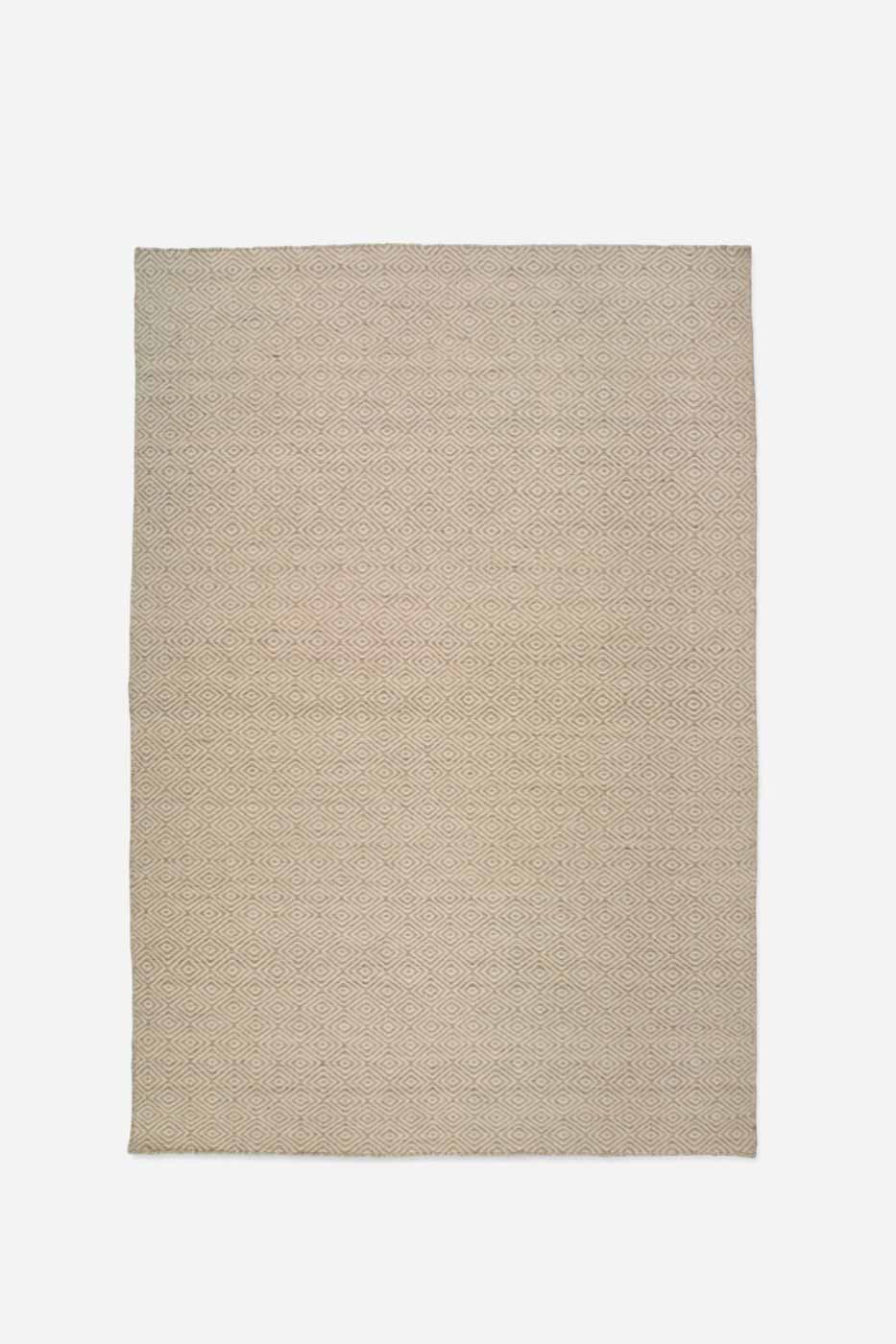 Matta Goose Eye 200x300cm Natur vit