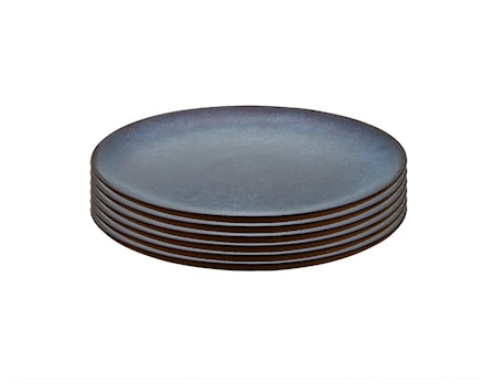 Raw Frukosttallrik Midnight Blue 6 st 23cm