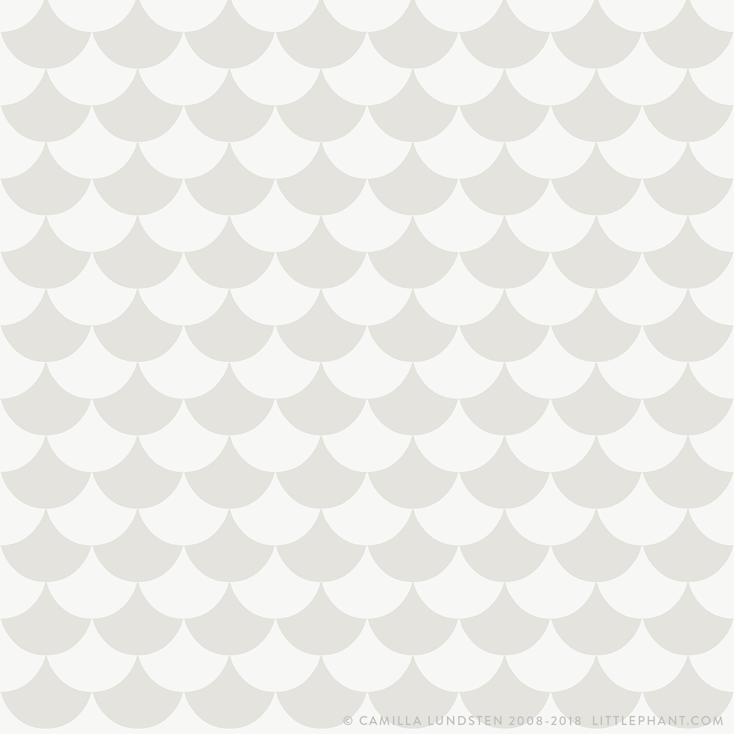 Tapet Waves - Light grey, Littlephant