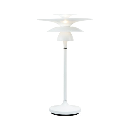 Picasso Bordslampa Mattvit LED 62x35 cm