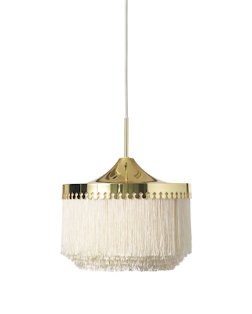 Fringe Pendant Cream White Ø30 cm
