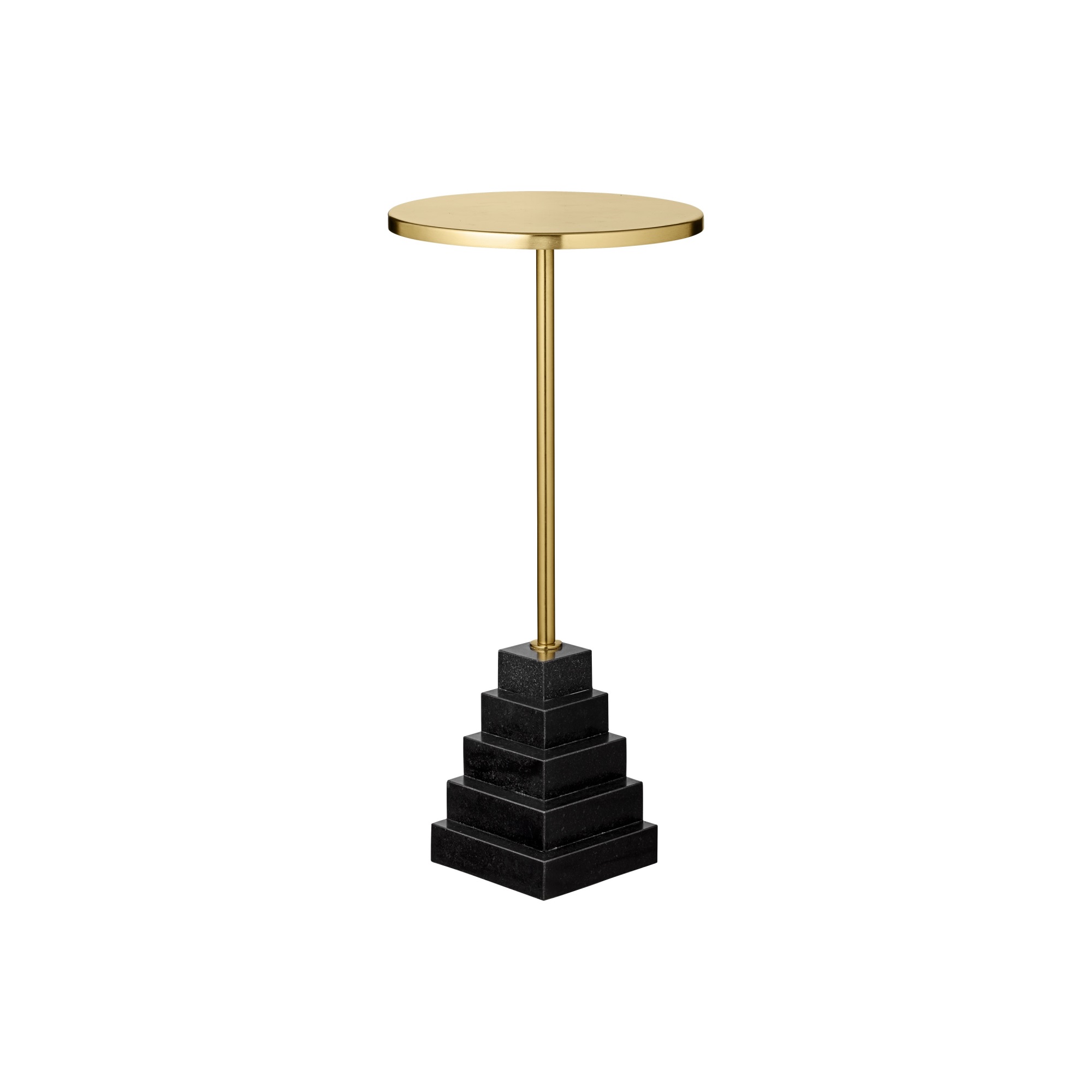 Sängbord SOLUM black gold, AYTM