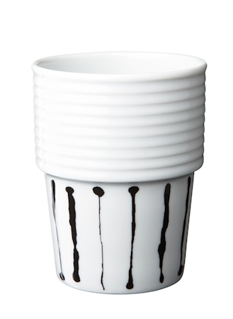 Filippa K Te- & kaffemugg Ink Stripe 2-pack