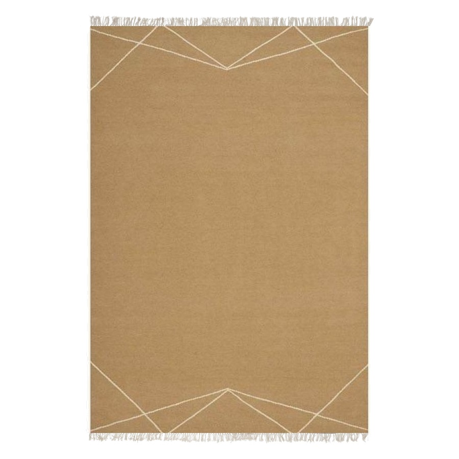 Ullmatta ANISYA 170 x 240 cm ockra, Linie Design