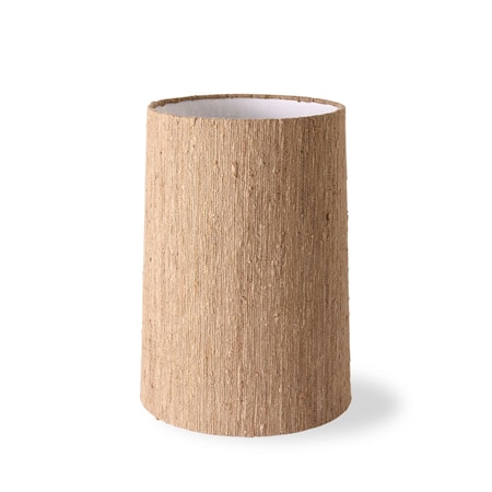 Cone Lampskärm Siden Brown ø32cm