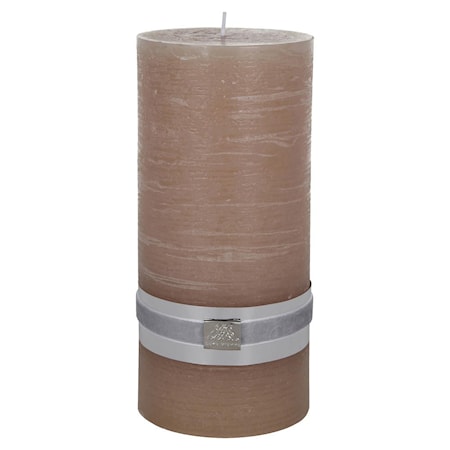 Blockljus Rustic 20 cm Brun